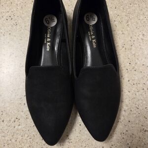 Olivia & Kate Black Loafers